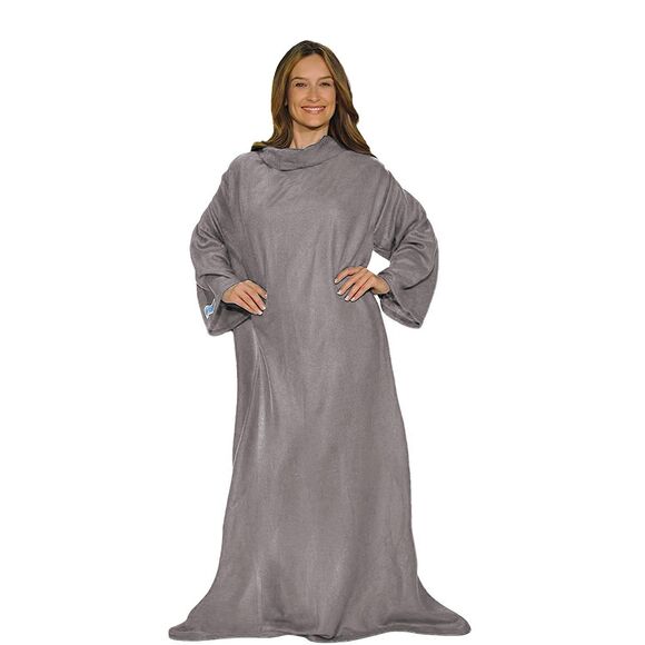 Snuggie The Original Wearable Blanket with Sleeves for Adults As Seen on TV Gray - Picture 1 of 1